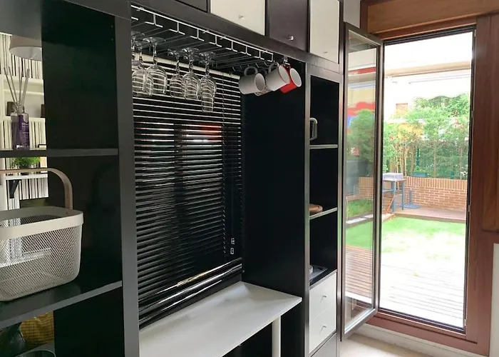 Apto Con Patio Parking Gratuito Anselmo Solar * Χιχόν