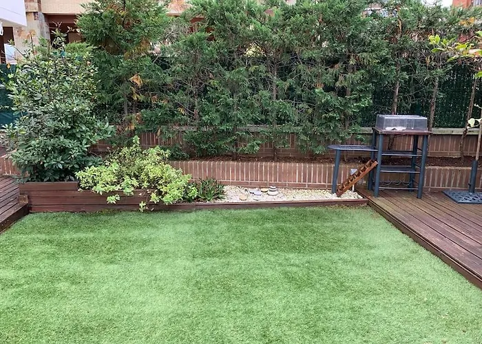 Apto Con Patio Parking Gratuito Anselmo Solar شقة *